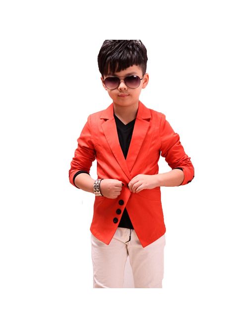 GETUBACK Boys' Fashion Blazers Casual Jackets