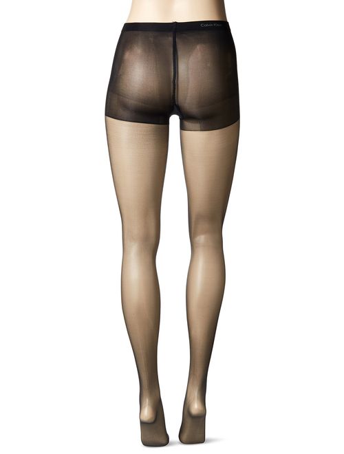 Calvin Klein Sheer Pantyhose with Control Top, 2 Pair Pack