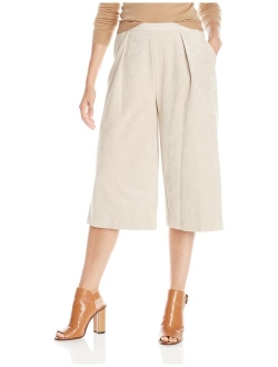 Women's Pleated Culotte Pant
