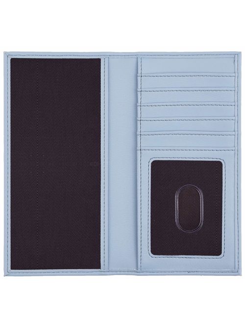 Toughergun Vegan Leather Checkbook Cover For Men & Women Card Holder Wallet RFID Blocking