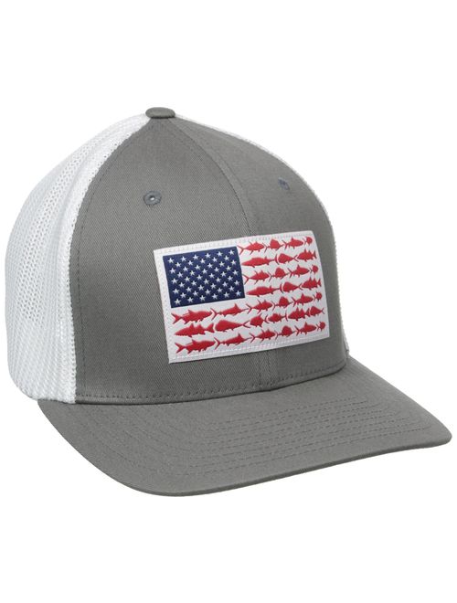 Columbia Men's PFG Mesh Ball Cap, Quick Drying