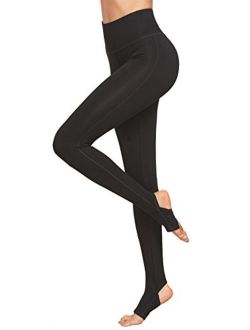 Leggings Women Crisscross Stirrup Tights Gym Yoga Workout Pants