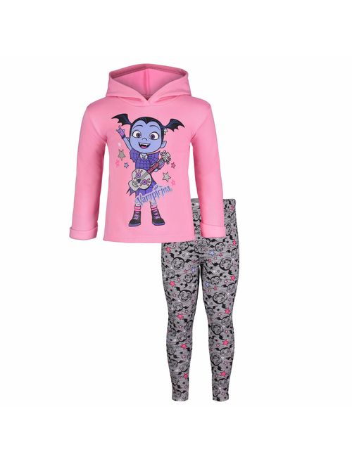 Disney Vampirina Toddler Girls' Fleece Hoodie & Leggings Clothing Set