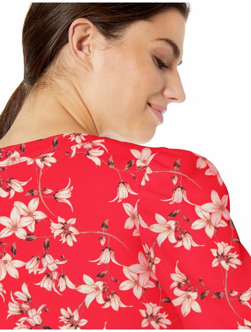 Calvin Klein Women's Poof Shoulder Blouse