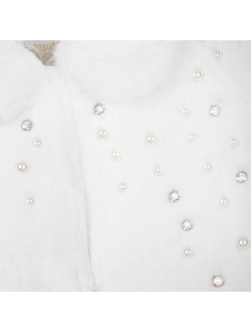 Girls' Disney Faux Fur Jackets - White - Disney Store