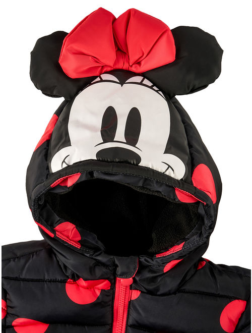 Minnie Mouse Toddler Girl Costume Winter Jacket Coat