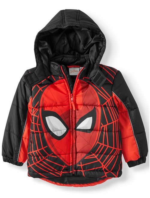 Marvel Spider-Man Toddler Boy Winter Jacket Coat