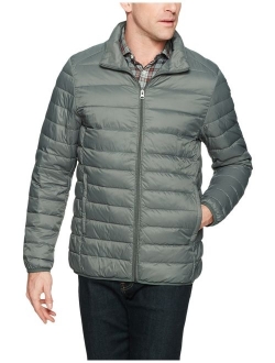 Men's Lightweight Water-Resistant Packable Down Jacket