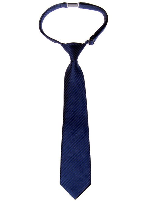 Retreez Woven Pre-tied Boy's Tie with Stripe Textured - Various Colors