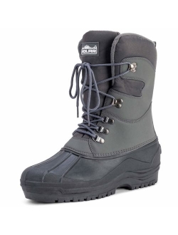 Polar Mens Snow Hiking Mucker Duck Grafters Waterproof Saftey Thermal Boots