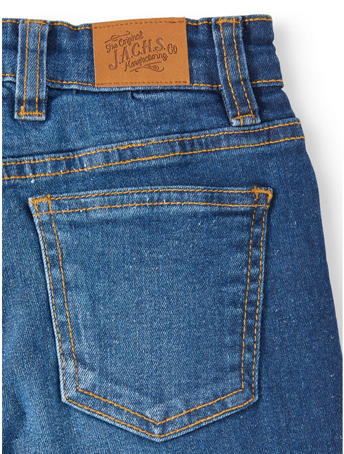 Jachs Boys 4-18 Jersey Lined Jeans w/Flannel Cuff