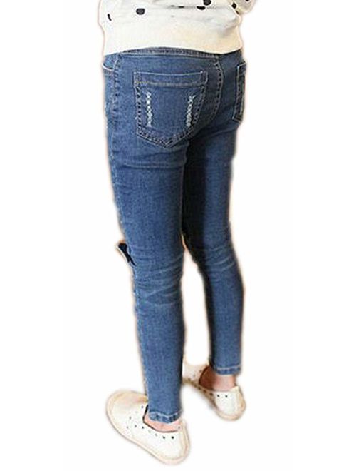 girls slim jeans