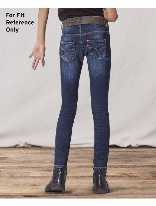 levis girls skinny jeans