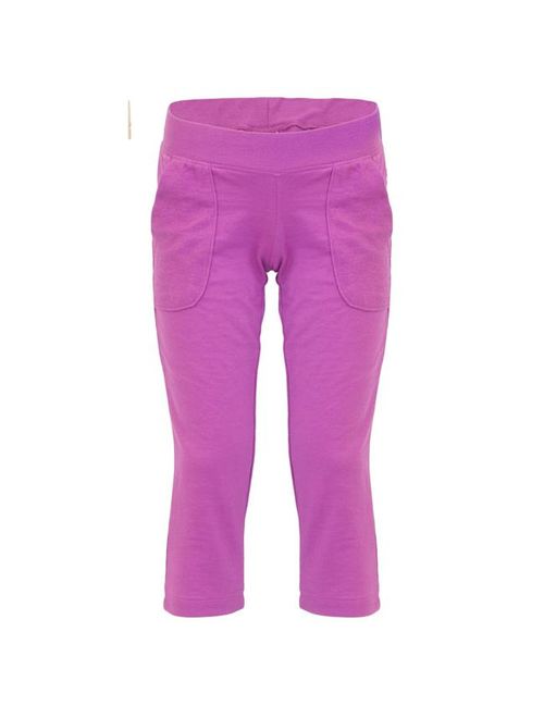 Soffe 5370G511SML Girl French Terry Comfy Capri, Meadow Mauve - Small