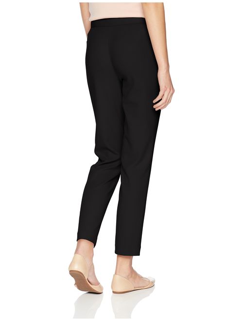 Calvin Klein Women's Straight Pant with Ankle Hardware