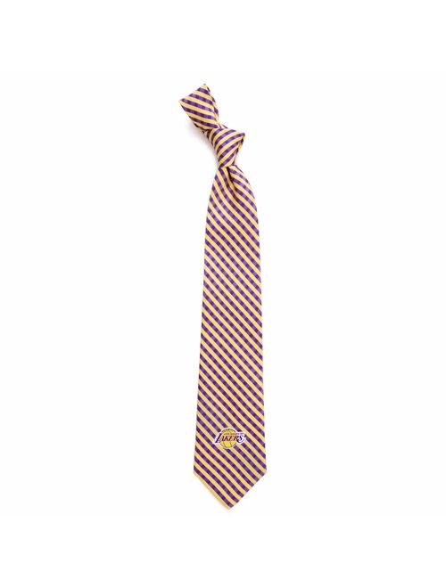Los Angeles Lakers Gingham Tie - No Size
