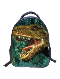 2018 new semester Cool Dinosaur Animal Kids School Backpack 3D Dinosaur Drawing Children Book Bag for boys
