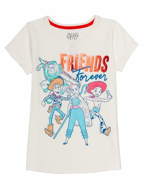 Disney Toy Story Bo Peep and Friends Glitter Graphic T-Shirt (Little Girls & Big Girls)