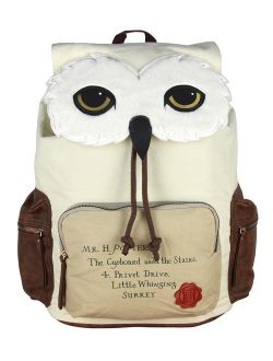 Harry Potter Backpack Hedwig Owl Hogwarts Letter Rucksack Bag w/ Laptop Sleeve