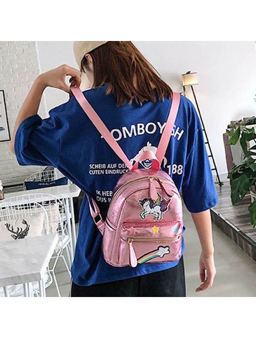 KABOER 2019 New Cute Unicorn Travel Bag Fashion Children's Small Backpack