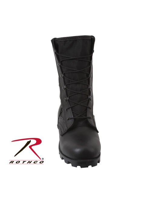 Rothco 5090 Black Jungle Boot with Cordura Upper and Panama Sole