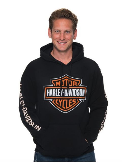 Harley Davidson Harley-Davidson Men's Bar & Shield Logo Pullover Hooded Sweatshirt 30297503