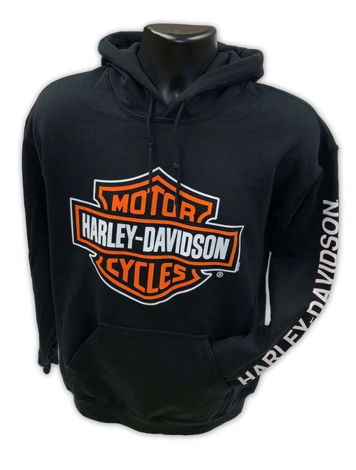 Harley Davidson Harley-Davidson Men's Bar & Shield Logo Pullover Hooded Sweatshirt 30297503