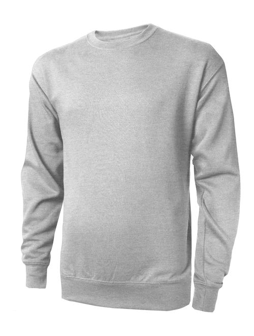 Mens Premium Fleece Crewneck Sweatshirt Casual Brushed Cotton Sweater
