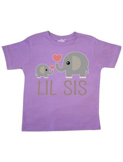 Little Sister Elephant Toddler T-Shirt