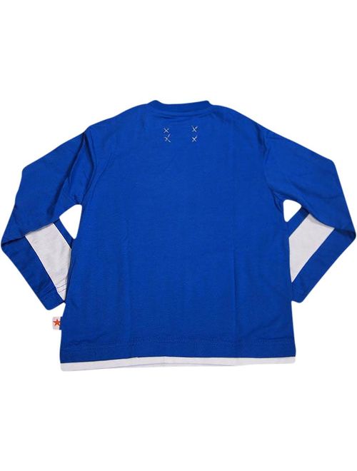 Wild Mango Boys Sizes 4 - 10 Long Sleeve Cotton Fashion T-Shirt Tee Shirt Top, 32057 black / 5