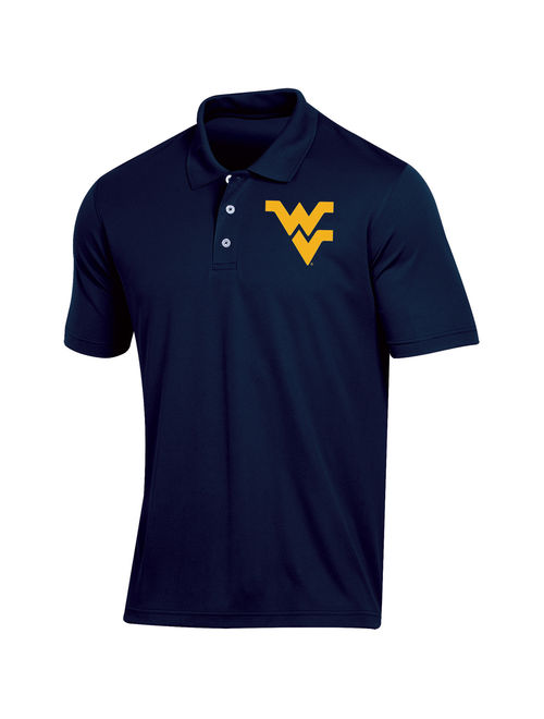 Men's Russell Athletic Navy West Virginia Mountaineers Classic Fit Synthetic Polo
