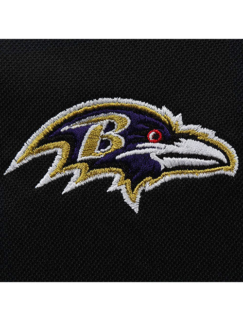 Baltimore Ravens Antigua Pique Xtra-Lite Polo - Black