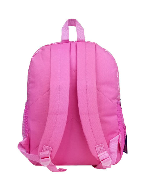 Disney Frozen Elsa & Anna Pink Girls Large Backpack/School Book Bag for Kids