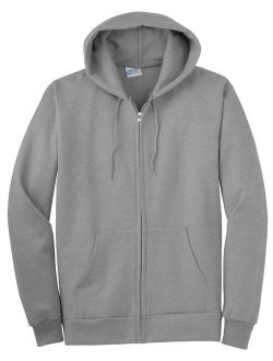 Port & Company Men's Full Zip Hooded Sweatshirt