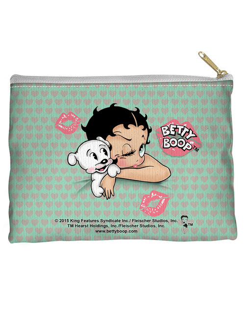 Betty Boop Cartoon Goodnight Kiss & Hollywood Premiere Accessory Pouch