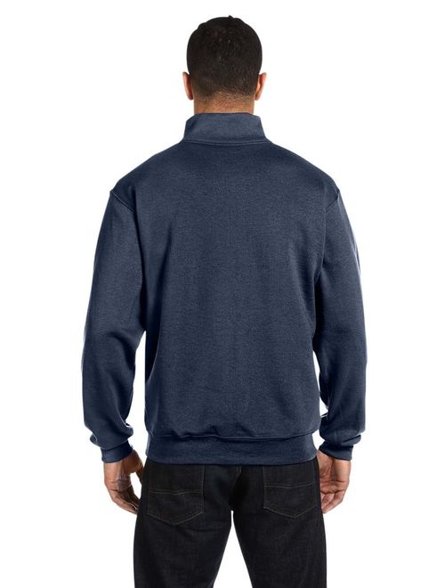 Jerzees Adult 8 oz. NuBlend Quarter-Zip Cadet Collar Sweatshirt