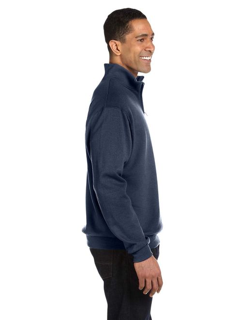 Jerzees Adult 8 oz. NuBlend Quarter-Zip Cadet Collar Sweatshirt