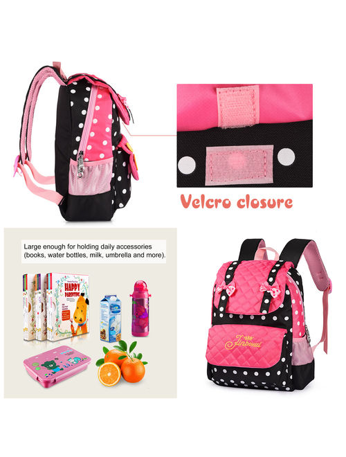 School Bags for Girls Casual School Bag Nylon Shoulder Daypack Children School Backpacks for Teen Girls