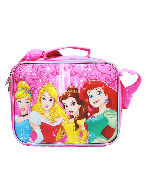 Lunch Bag - Disney Princess - Cinderella Aurora Bella & Ariel New A07977