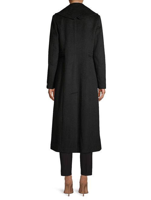 Calvin Klein Notch-Collar Wool Blend Coat