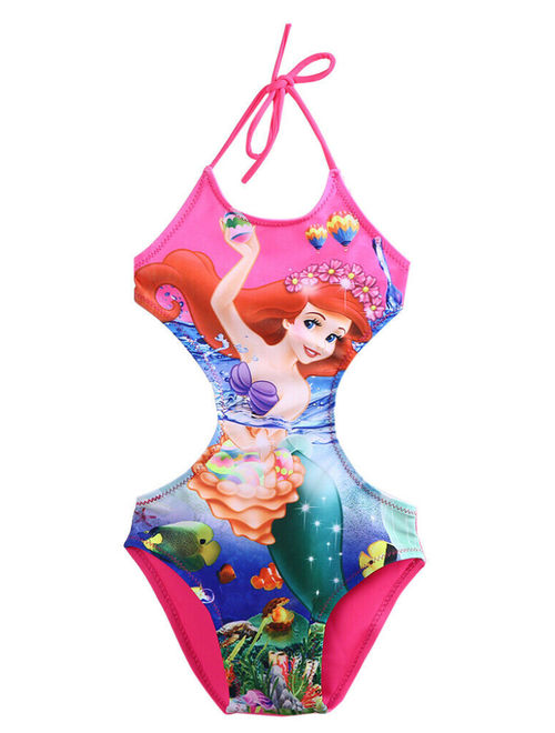 Multitrust Kids Baby Girl Mermaid Swimwear Swimsuit Bikini Set Tankini 2-10Year
