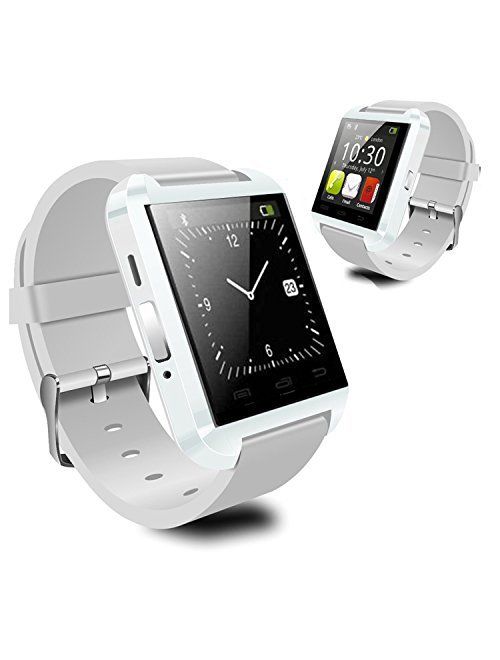 AmazingForLess 10 Pack U8 White Smart Watch Wholesale Lot Touch Screen Bluetooth Smart Wrist Watch