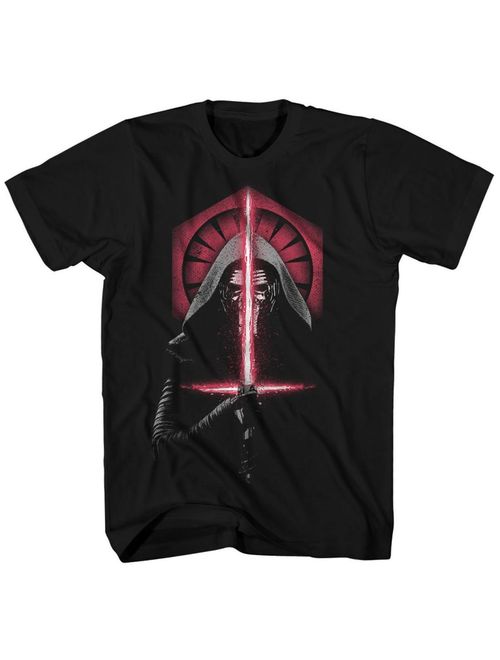 Star Wars The Force Awakens- Kylo Ren En Garde Apparel T-Shirt - Black