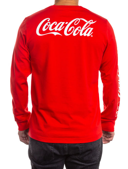 Men's Coca Cola Coke "Classic" Long Sleeve Graphic Tee