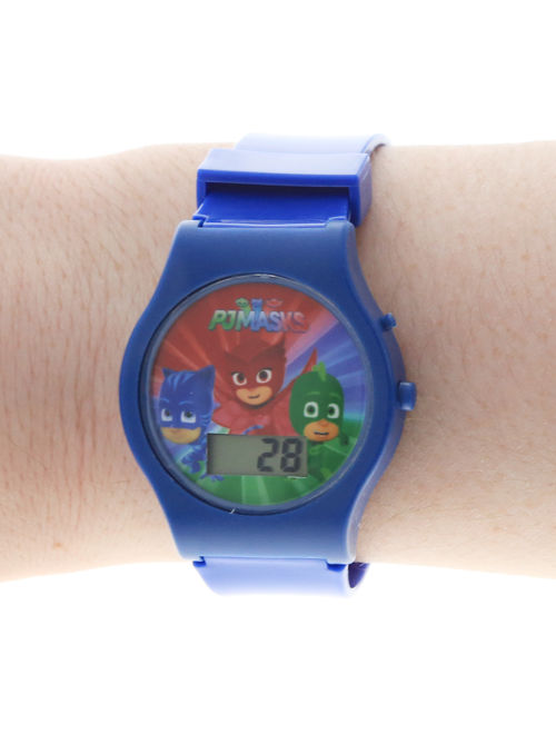 Officially Licensed Kids LCD Wrist Watch Digital Style Adjustable Strap (Many Characters)