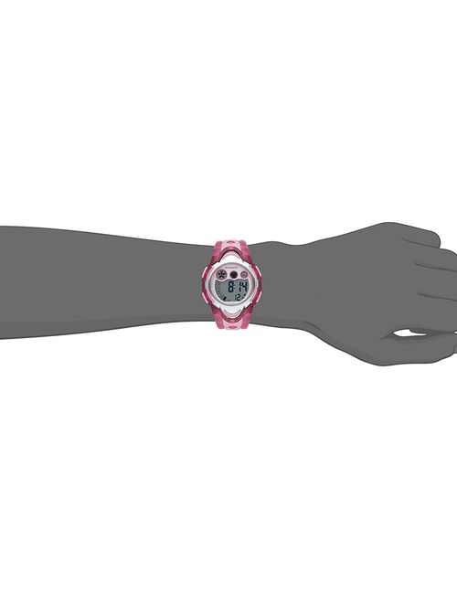 Children Sport Watch LED Digital Display Wrist Watch 30M Water Resistant Watch Color:Pink