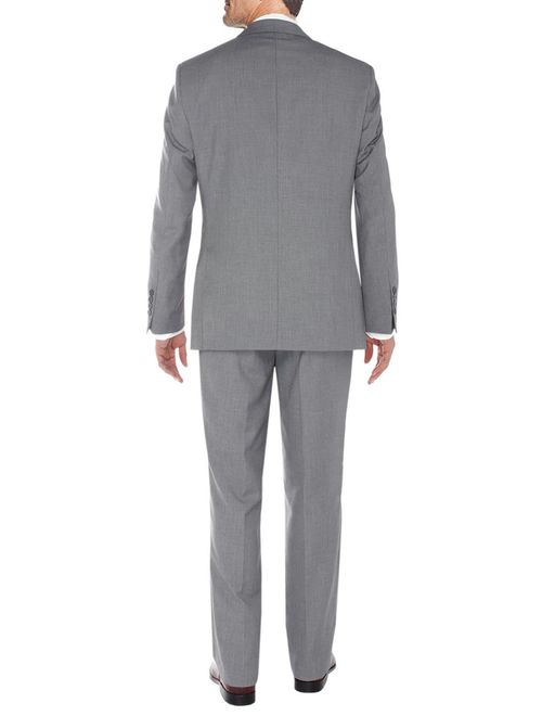 Salvatore Exte Mens Suit Vested Three Piece Blazer Jacket Dress Vest Plus Pants Db Gray