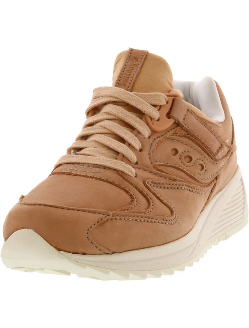 Saucony Grid 8500 Ht Peach/White Ankle-High Leather Sneaker 9.5 for Men