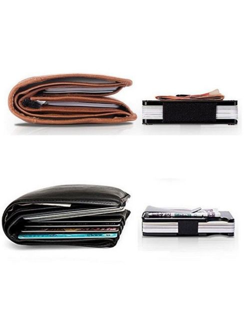 Carbon Fiber Wallet | Money Clip | Rfid Wallets For Men | Credit Card Holder | Minimalist Wallet | Thin Wallet | Metal Wallet | Business Card Holder | Slim Wallet | Gifts