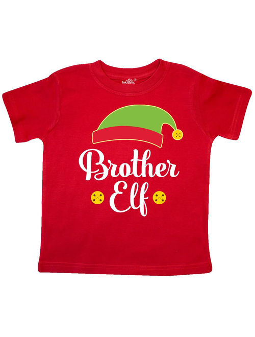 Christmas Brother Elf Holiday Toddler T-Shirt